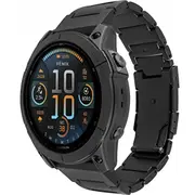 Fiksēta titāna siksniņa Garmin Quickfit 22 mm, Black  Fixtst-Qf22Mm-Bk 8591680183883