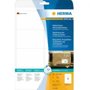 Herma Adreses uzlīmes A4 white 99,1X67,7 mm plēve 200 gab.  8331 4008705083317 39191080