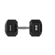 Hms hanteles Hex Pro gumijotas 1 x 30 kg  17-66-123 5906727001496