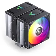 Jonsbo Cr-3000E 3-Pin Cpu dzesētājs, dubulttorņa, Rgb, 260W Tdp - Black, 120Mm  Cpjb-062 6970620554068 Color Black
