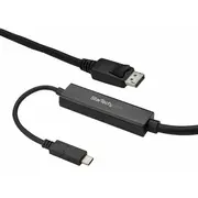 Usb kabelis Startech Usb-C - Displayport 3 m Black Cdp2Dpmm3Mb  0065030873901