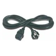 Barošanas kabelis Apc barošanas 16A/230V, Iec320 C19/Schuko - 2.5M Ap9875  0731304189374
