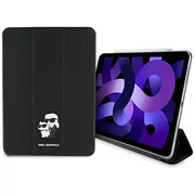 Karl Lagerfeld Klfc11Rm24Sakck iPad Air 11 2024 Grāmatu vāks Black Saffiano Magnētisks  Choupette 3666339388041