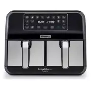 Kenwood Hfm20.000Mb dubultā 8 L brīvi stāvoša karstā gaisa fritieris 1700 W Black  00C462400Kede 5011423009971 Agdknwfry0001