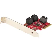 Kontrolieris Startech .Com Pcie karte Sata kontrolierim - 6 portu 3 paplašināšanas karte/kontrolieris 6Gbit/S pilna un zema profila aizsargs Pci Express cieto disku kontrolieris/adapteris 6P6G-Pcie-Sata-Card atmiņas kontrolieris  065030893749
