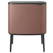 Veļas grozs Brabantia Atkritumu tvertne Bo Touch 1123L Satin Taupe  8710755234064