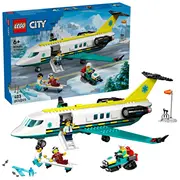 Lego 60465 City Emergency Plane Gaisa ātrās palīdzības lidmašīna Konstruktors  5702017812649 Wplgps0Uf060465