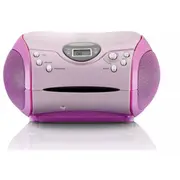 Lenco Scd-24 Digitāla Fm Akustiskā sistēma Rozā  Scd24Pi 8711902022107