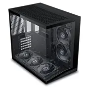 Lian Li O11 Dynamic Mini V2 Flow Pc-Gehäuse, Mini-Gehäuse, Atx, Tempered Glass - inklusive 5X 120-Mm-Lüfter, Black  Geli-979 4718466019851 O11Dmiv2Fx