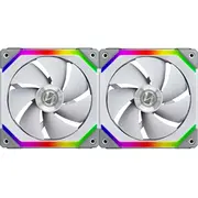 Lian Li Uni Fan Sl140 Rgb Pwm fans, Double Pack incl. controller - 140Mm, white  Luli-017 4718466009715 Uf-Sl140-2W