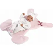 Llorens 63598 Vinila lelle mazulis 35 cm Bimba ar rozā spilvenu  1063598 8426265635986