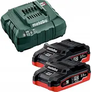Metabo Basis-Set 2X 18V 5,5 Ah Lihd  685122000 4007430330383