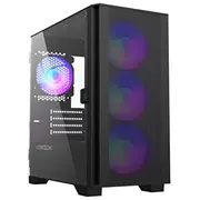 Montech Air 100 Argb Black, Tempered Glass  Air100Argbb 4710562748086