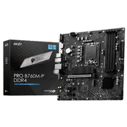 Msi Pro B760M-P Ddr4 mATX Mainboard Sockel 1700 M.2/Hdmi/Usb-C  7E02-001R 4711377030991