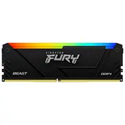 Atmiņa Kingston Fury Beast Rgb, Ddr4, 8 Gb, 3200Mhz, Cl16 Kf432C16Bb2A/8  0740617337549 158482