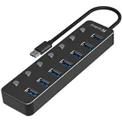 Parveidotājs Sandberg  134-33 Usb 3.0 Hub 7 Ports 5705730134333