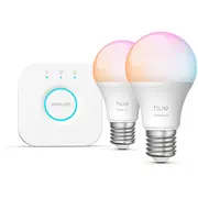 Philips Hue sākuma komplekts Essential E27 2 gab.  V2 tilts 929004235409 8721103103635
