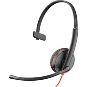 Poly Blackwire 3215 Vadu austiņu komplekts ar galvas stīpu Zvanu/Mūzikas Usb Type-C Black  209750-22 5715063411582