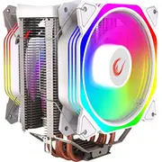 Rampage Octagon C60 Procesora dzesētājs Lga 1700/Am5 1800Rpm 2 ventilatori 120Mm Argb White  Octagonc60-White 8680096124945 Wen-Cpu-Rmpg-006