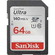 Sd Card  64Gb Sandisk Sdxc Uhs-I 140Mb/Sec Sdsdunb-064G-Gn6In 0619659200176 85235110