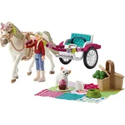 Schleich Horse Club zirgu pajūgs šovam  42467 4059433572642