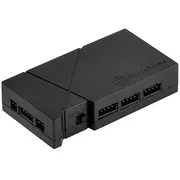 Silverstone Sst-Lsb01 Rgb-Led centrmezgls  2X Led sloksnes - Black Luls-269 4710007224403