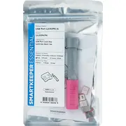 Smartkeeper Basic Usb-A Port bloķētājs pink 6 gab.atslēga  Ul03Pkpk 8809534692338 3926909790