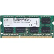 So Ddr3 4Gb Pc 1600 Cl9  G.skill 1X4Gb 4Gsl 1.35V F3-1600C9S-4Gsl 4711148592000 84733020