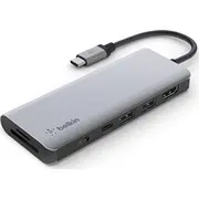 Stacija/Replikators Belkin 7W1 Usb-C Avc009Btsgy  1782560 0745883819836
