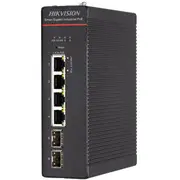 Switch Hikvision Zarządzalny Przemysłowy Poe Ds-3T1506Hp-Si-4P2F/No Power Unit 4-Portowy Sfp  6936422154486