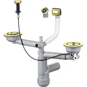 Sifons Deante sifons granīta izlietnes 1,5 un 2 nodalījumu - Space-Saver  Zxy Z912 5907650812890