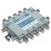 Terra Multiswitch Caurtekas Unicable I/Ii Srm-522 5 Iekšējas / Ārējas  2 Izvadi 5902887035654