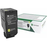 Toner Lexmark 75B20Y0 Yellow Oriģināls  0734646645676