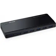 Tp-Link 7-Port-Usb-3.0-Hub mit 2 Ladeports Uh720 Black, inkl. Netzadapter  1210002607063 133223