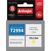 Tintes kasetne Activejet Ae-29Ynx Aizvietotājs Epson 29Xl T2994 Supreme 15 ml Yellow 