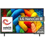 Televizors Lg 43 4K Ultra Hd 3840 x 2160 pikseļi Plakans 169 Led 43Nano80A3B  8806096362242