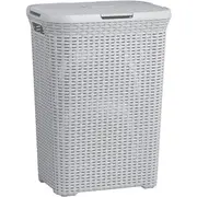 Veļas kaste Style 60L 44,8X34,1X61,5Cm gaiši pelēka  0800707099 3253920707536