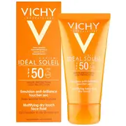 Vichy Idéal Soleil Spf50 Mattifying Face Fluid Dry Touch Aizsargkrēms 50Ml  3337871323622