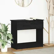vidaXL Konsoles galds ar atvilktnēm Black 85,5X38,5X74,5 cm  861392 8721158703118