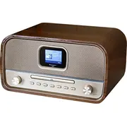 Soundmaster Dab970Br1 mājas audio sistēma mini 30 W Gold, Wood  4005425010623