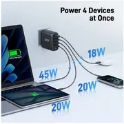Lādētājs portatīvajam datoram Acer Zl.adtcc.00L universāls Black maiņstrāva ātrā uzlāde iebūvēts  4711721041444