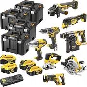 17 daļu Dewalt elektroinstrumentu komplekts Dck865P4T-Qw  5035048722671
