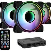 Aerocool Mirage 12 Argb Pro Datora korpusa dzesēšanas komplekts cm Black  Aeropgsmirage12-A-P 4710562755978 Chlaerwen0035