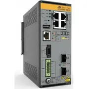Allied Telesis Ie220-6Ghx Pārvaldāms L2 Gigabit Ethernet slēdzis 10/100/1000 ar Poe atbalstu Grey  At-Ie220-6Ghx-80 0767035226408