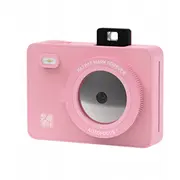 Fotokamera 2Mp tūlītējai drukāšanai 300 Dpi Bluetooth Led  kasetnes / Hanin Z5S Pink Sb11097 6978368972915