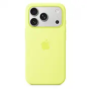 Apple Silicone Case mit Magsafe für iPhone 17 Pro Neongelb  Mgff4Zm/A 0195950663938