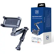 Auto turētājs 3Mk  Single Headrest Car phone holder for a single headrest - black Holder1-0 5903108543194