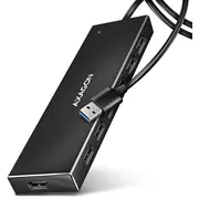 Axagon Hue-F7A Usb-Hub, 7X Usb 3.2 Gen 1, externe Stromversorgung - 1M  Zuus-630 8595247907035