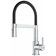Virtuves jaucējkrāns Franke Lina Semipro stāvošs Black 115.0626.085  7612985901819