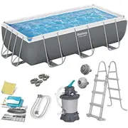 Bestway Power Steel rāmis baseins 404X201Cm 10In1 56442  6941607366158